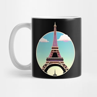 Eiffel tower vector art Mug